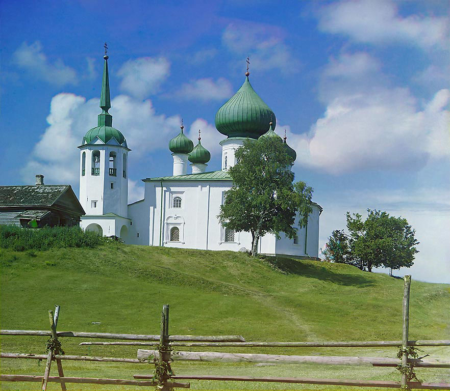 Город русской культуры. Церковь Рождества Иоанна Предтечи (Старая Ладога). Церковь Старая Ладога рождесиа ионампрелтечи. Храм Иоанна Предтечи в старой Ладоге. Прокудин Горский Старая Ладога.