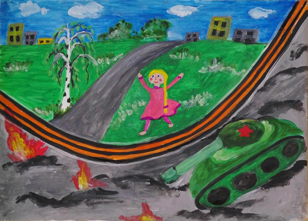 Как хорошо на свете без войны рисунки детей
