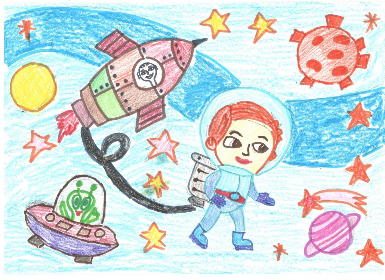 Рисунки на 2024 г. Конкурс рисунков космическое путешествие. Конкурс рисунков космос. Космос глазами детей рисунки конкурс. Победители конкурса рисунков о космосе.